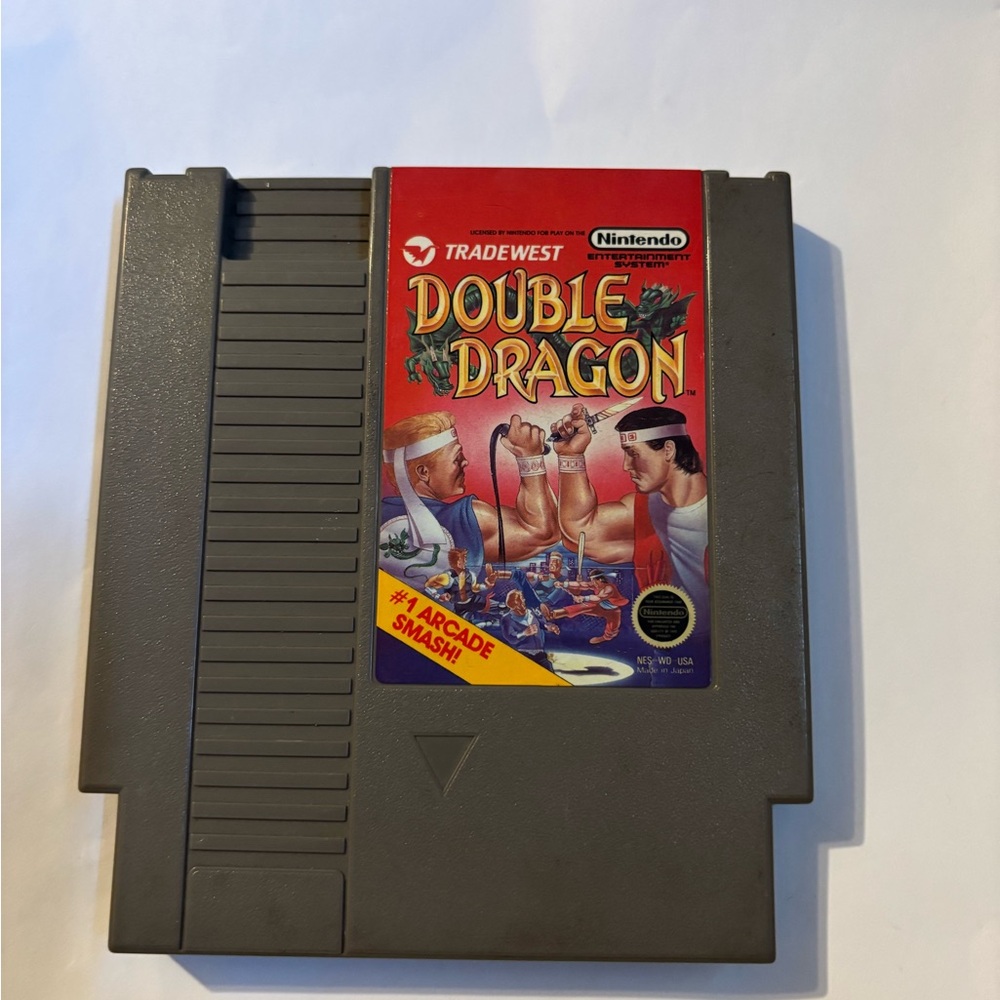 Nintendo Double Dragon Game Cartridge